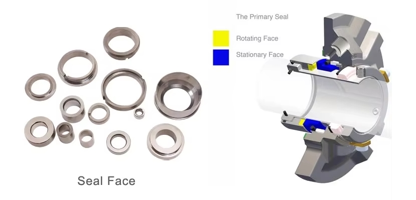 Premium Tungsten Carbide Seal Faces Mechanical Seal Ring for Pumps & Industry