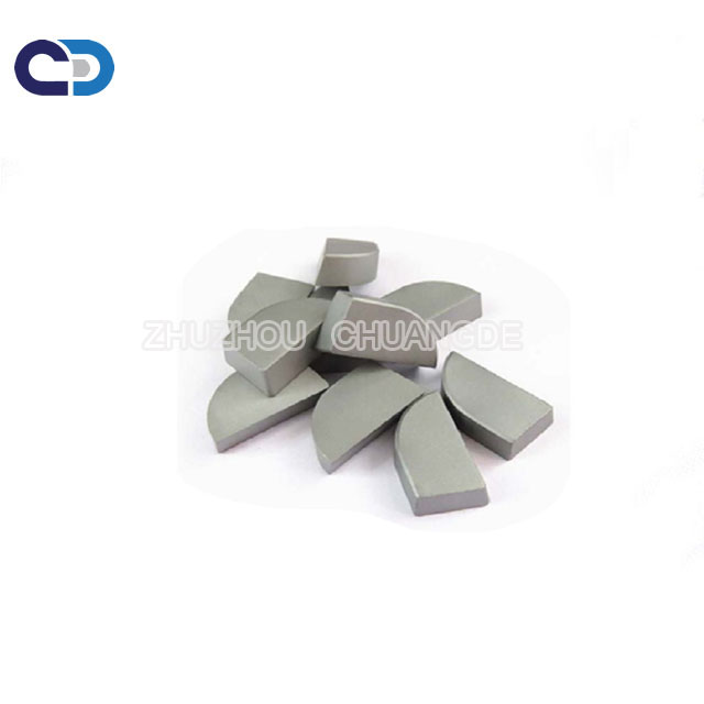 គន្លឹះកាត់ Tungsten carbide Cememted សម្រាប់ welding នៅលើ Blades