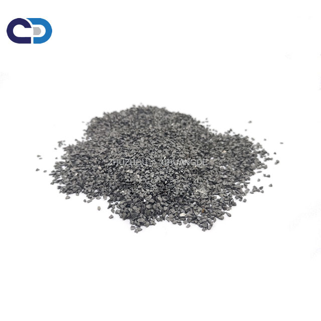 Carburo di tungstenu Copper Blasting Crushed Grit TC Wear Resistant Welding Tips