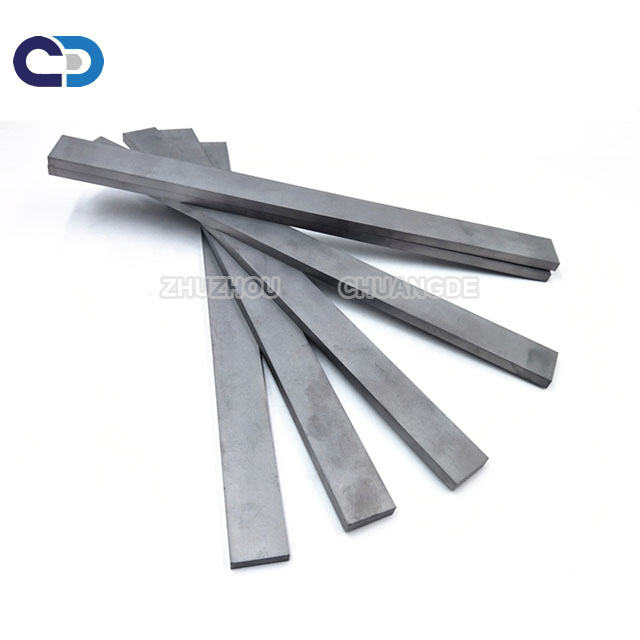 Produsén Tungsten carbide strip scraper tips sabeulah pikeun cleaners conveyor