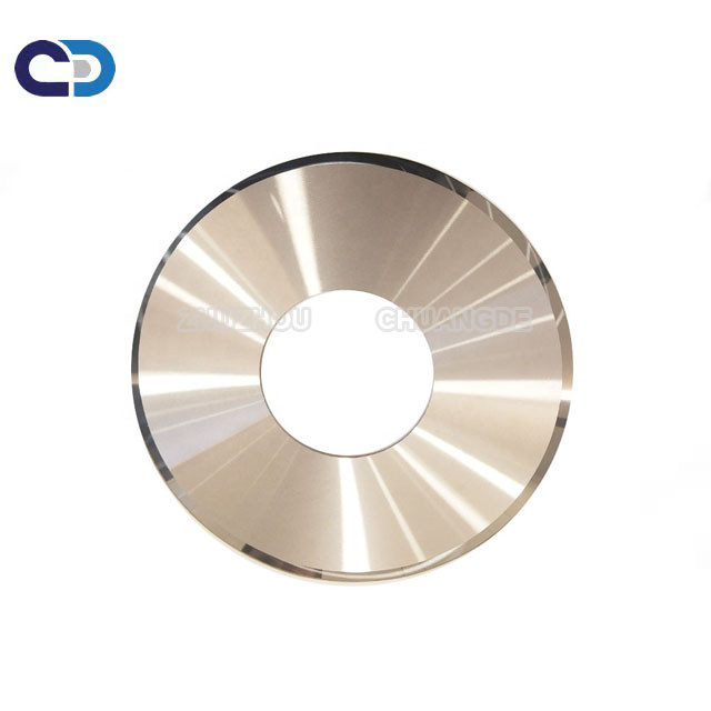 Tungsten Carbide Slitting Blade Circular Knives BHS សម្រាប់កាត់ក្រដាស