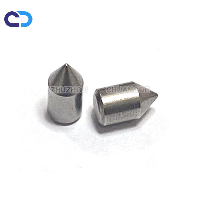 YG6 Tungsten Carbide Bush Hammer Pin Needle Konsiloj por Litchi Surface kaj Sekureca Martelo