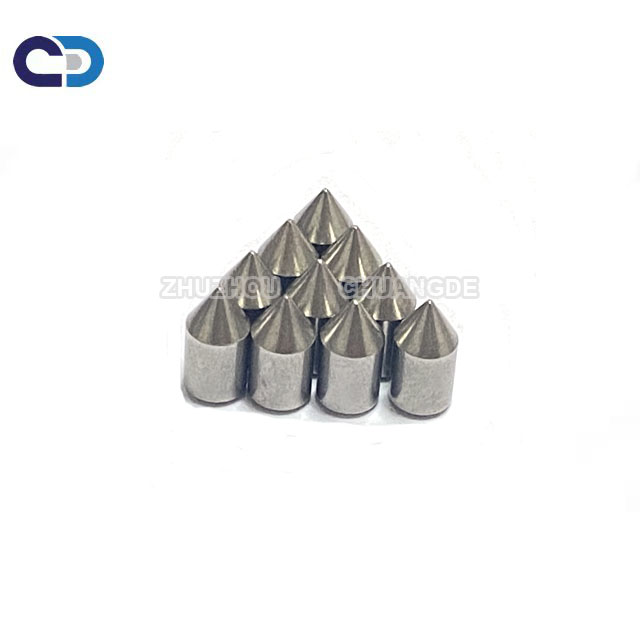 YG8 Tungsten Carbide Percussion Hammer Drill Bit Tips for Hardened Steel and Concrete
