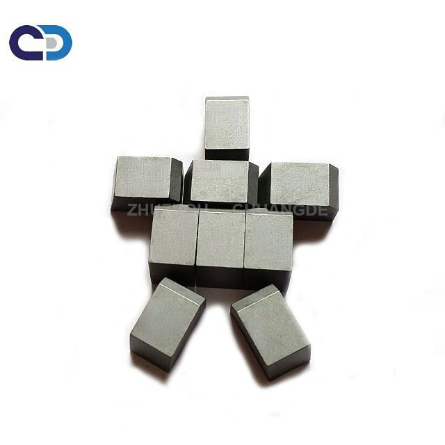 Tungsten Carbide High Hardness Carbide Inserts Tips Mo te Maina Me te Waahi Kohatu