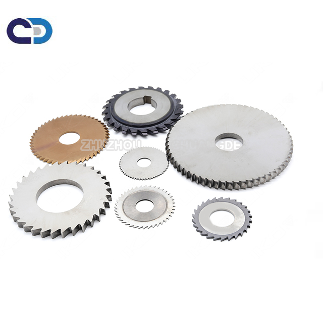 CD carbide TCT High Precision Tungsten Carbide Slitting Circular Saw Blade For Machinery Automatic Machines V shape