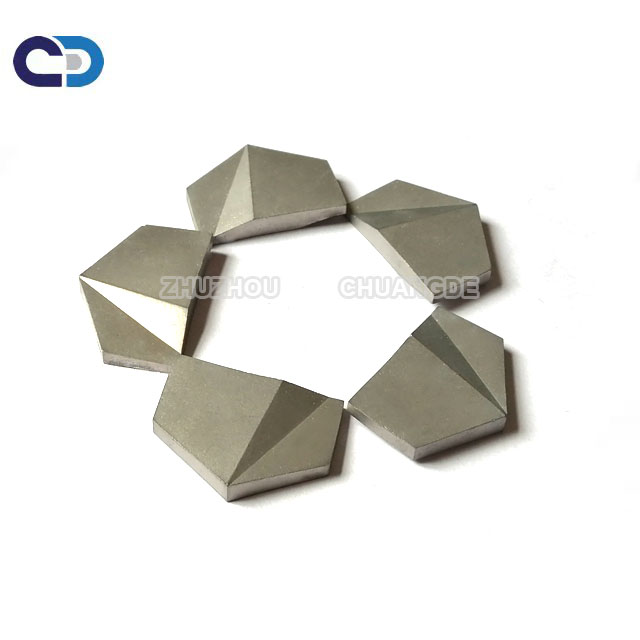 Wolfram Carbide Wear-resistent géint Perkussioun Tipps Fir Bueraarbechten