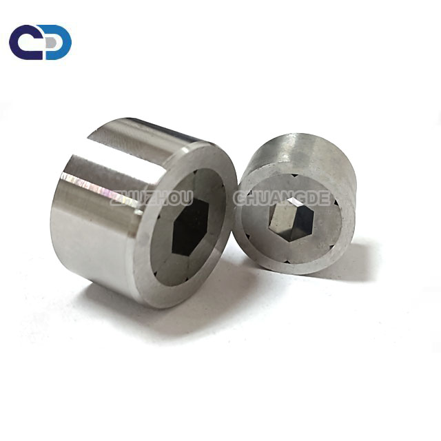 YG8 K20 Tungsten Carbide Hexagonal Nut Forming Dies Forging Mold Punching Mold Nut Dies