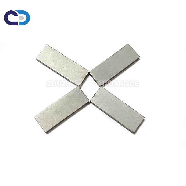 Bande carrée de carbure de tungstène cimenté de haute qualité YG8