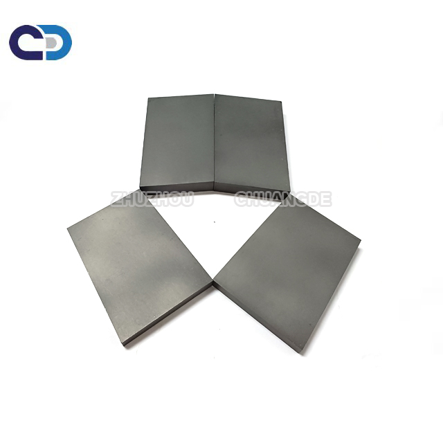 Tungsten Carbide Paralelogram Trapezoid Plat Lembaran Bar Bahagian Rintangan Haus Kosong