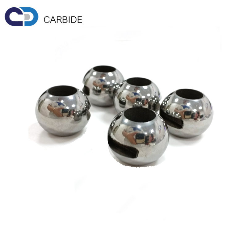 Tungstène Carbide boul ak Valv Syèj Tungstène Carbide boul valv