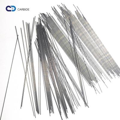 YG6X 0.5*100mm Polished  Ground cemented carbide rod customize tungsten carbide round bar