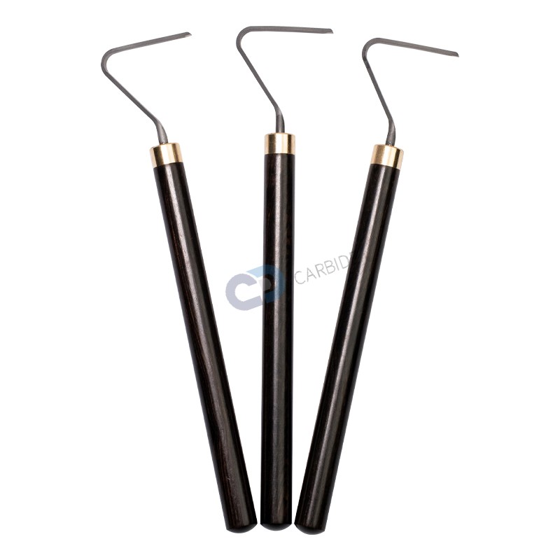 Versatile Tungsten Carbide Pottery Tools with Multiple Blade Shapes | Professional Grade Clay Sculpting & Trimming Set