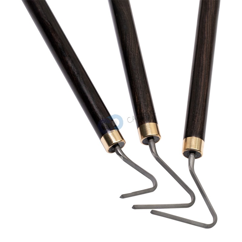 Versatile Tungsten Carbide Pottery Tools with Multiple Blade Shapes | Professional Grade Clay Sculpting & Trimming Set