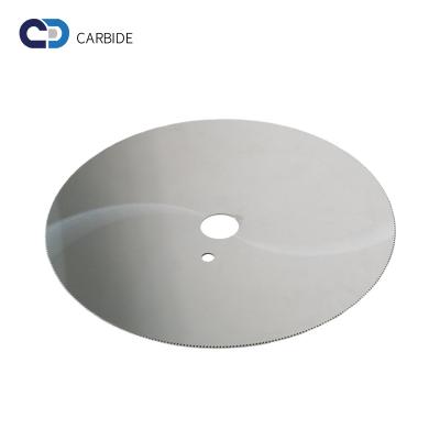 Precision Custom Tungsten Carbide Slitting Saws & Circular Blades for Industrial Metal Slotting