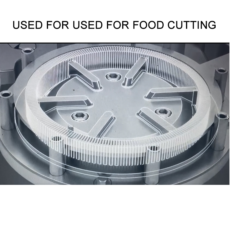 22.3x20.8mm Tungsten Carbide Blade for Dried Chili Cutting Machine Food Processing Shredder Knife Replacement Parts