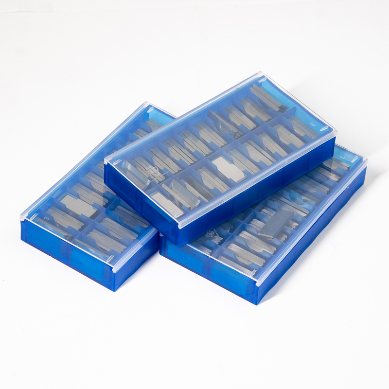 22.3x20.8mm Tungsten Carbide Blade for Dried Chili Cutting Machine Food Processing Shredder Knife Replacement Parts