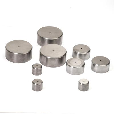 YG20 Tungsten Carbide Cold Heading Die Inserts | Cemented Carbide Fastener Pellets & Nibs with Pilot Hole for Bolt Nut Forging