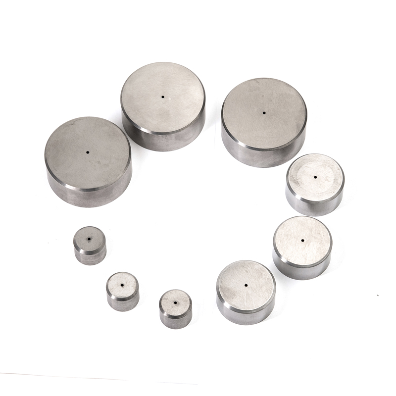YG20 Tungsten Carbide Cold Heading Die Inserts | Cemented Carbide Fastener Pellets & Nibs with Pilot Hole for Bolt Nut Forging