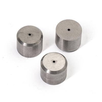 Custom YG20 Carbide Cold Heading Die Inserts | Cemented Carbide Fastener Pellets & Nibs with Pilot Hole for Bolt Nut Forging
