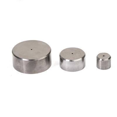 YG20 Carbide Cold Heading Die Inserts | Cemented Carbide Fastener Pellets & Nibs with Pilot Hole for Bolt Nut Forging 