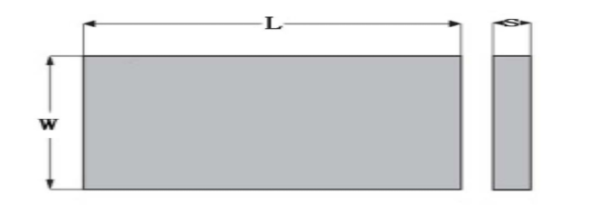 Manufacturer Tungsten carbide strip scraper blade for conveyor cleaners