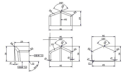 Tungsten carbide widia TBM shield cutter teeth tunnel boring machine