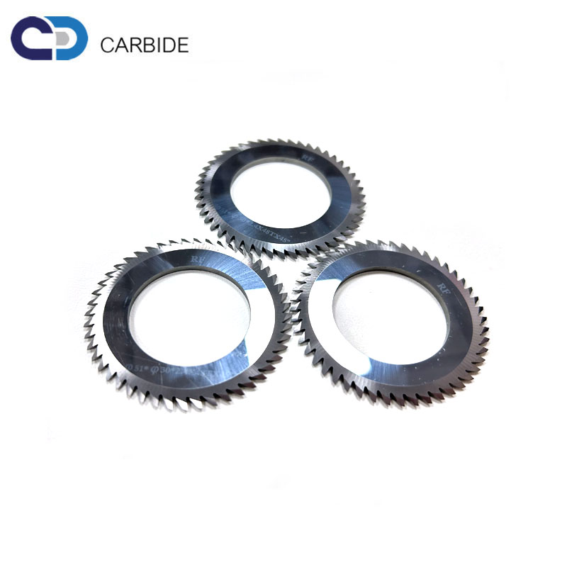 Cemented Carbide Circular Saw Blade/Carbide V Cut with difference angles