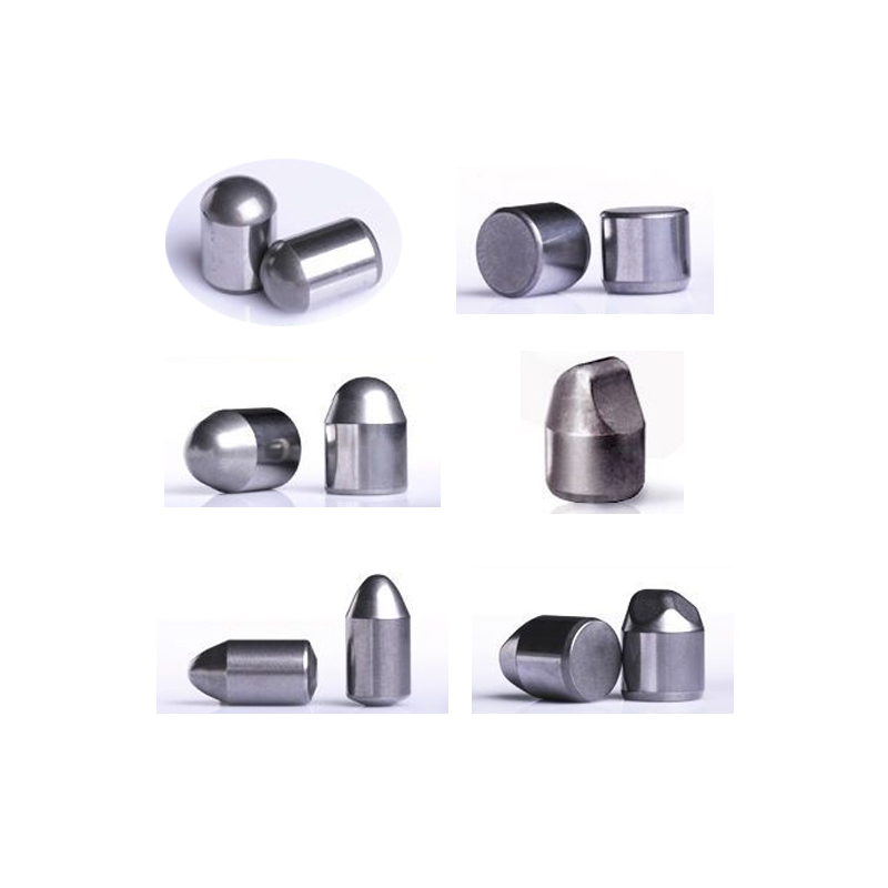 KD10mm*H16mm Mining Tips Tungsten Carbide Buttons High Resistant Strength YG11C